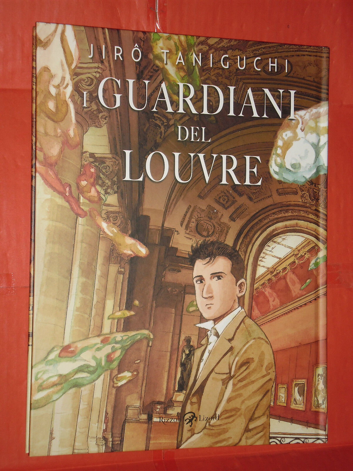 JIRO TANIGUCHI -PRESENTA- GUARDIANI DEL LOUVRE- cartonato- EDIZIONI BLACK VELVET
