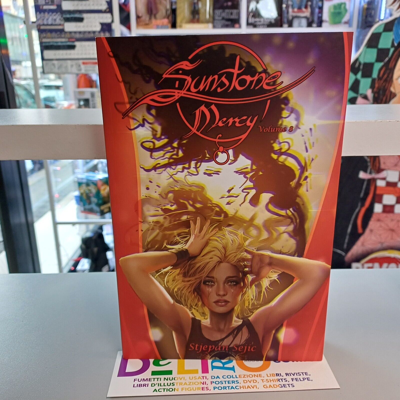 SUNSTONE MERCY VOL.8 Ed. PANINI COMICS SCONTO 5%