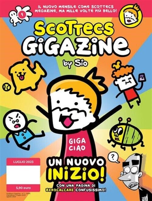 Scottecs Gigazine N° 1 - Sio - Gigaciao - ITALIANO NUOVO