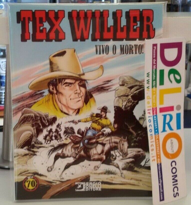 TEX WILLER n.1 VIVO O MORTO! - EDIZIONE VARIANT TIRATURA LIMITATA - Ed. BONELLI