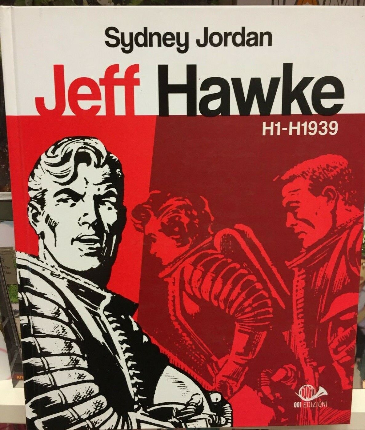 JEFF HAWKE di Sidney Jordan - volume cartonato nuovo*
