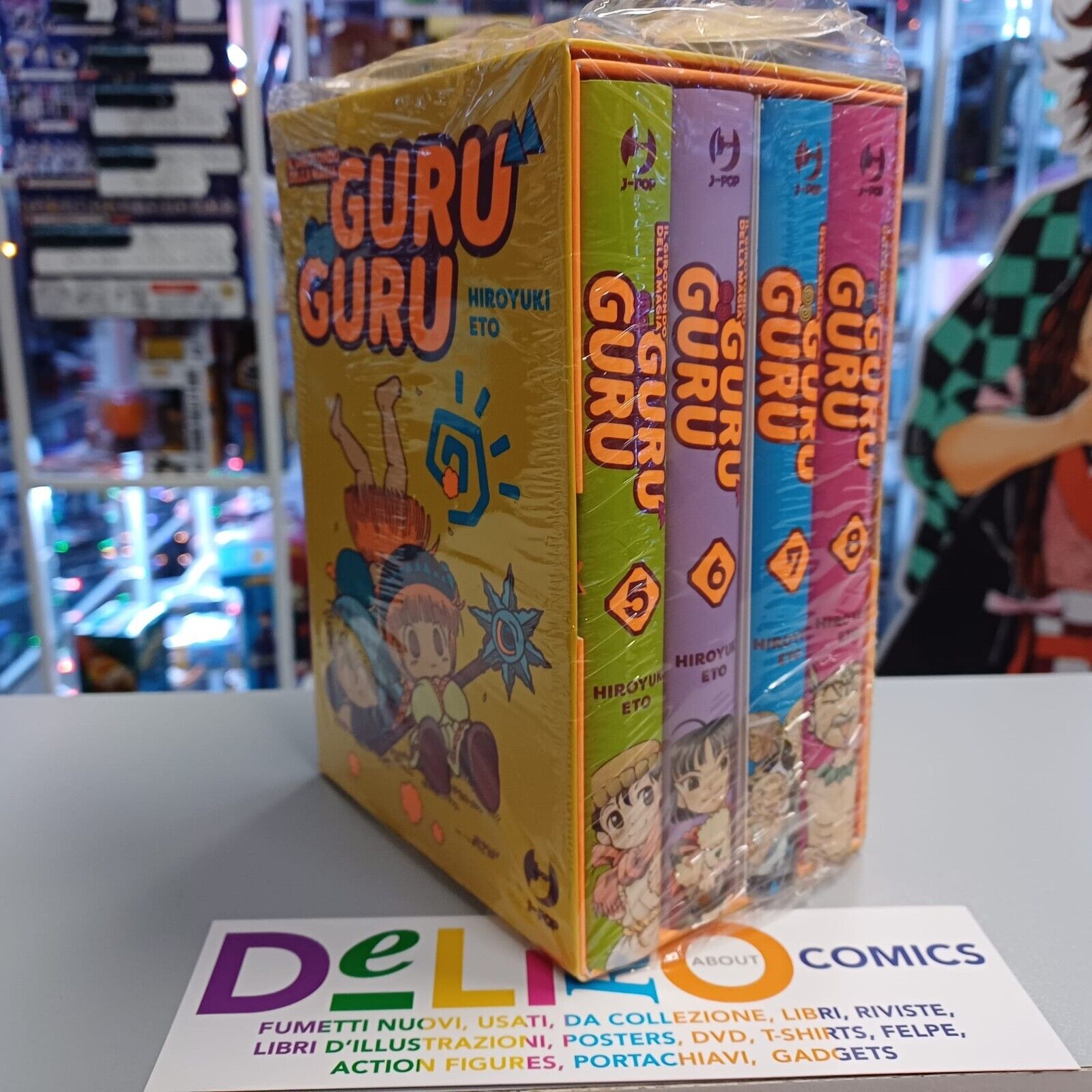 GURU GURU COLLECTION BOX (CONTIENTE I NN. DA 5 A 8) - Ed. J-POP  - SCONTO 5%