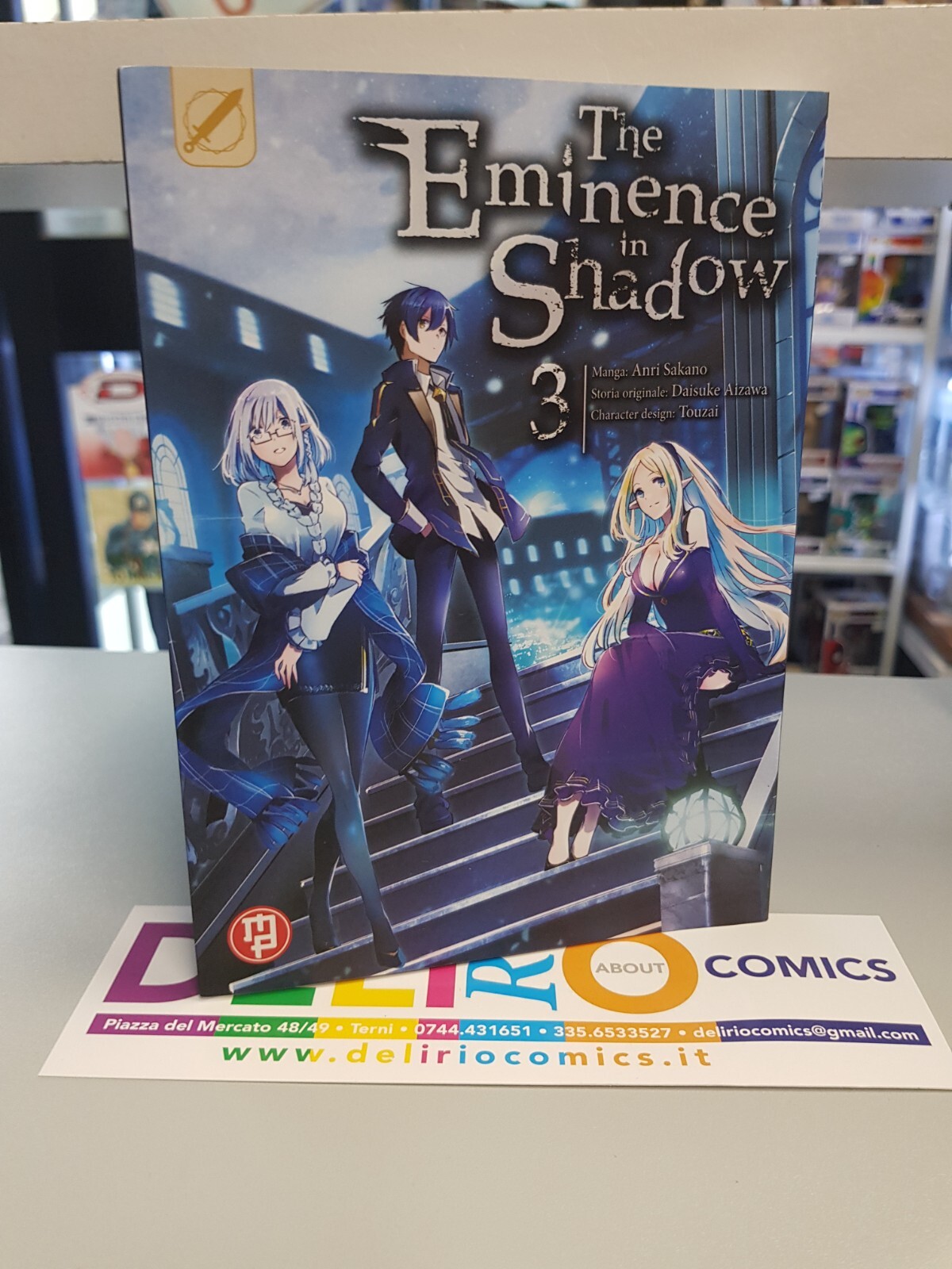 THE EMINENCE IN SHADOW N.3 Ed. MAGIC PRESS SCONTO 5%