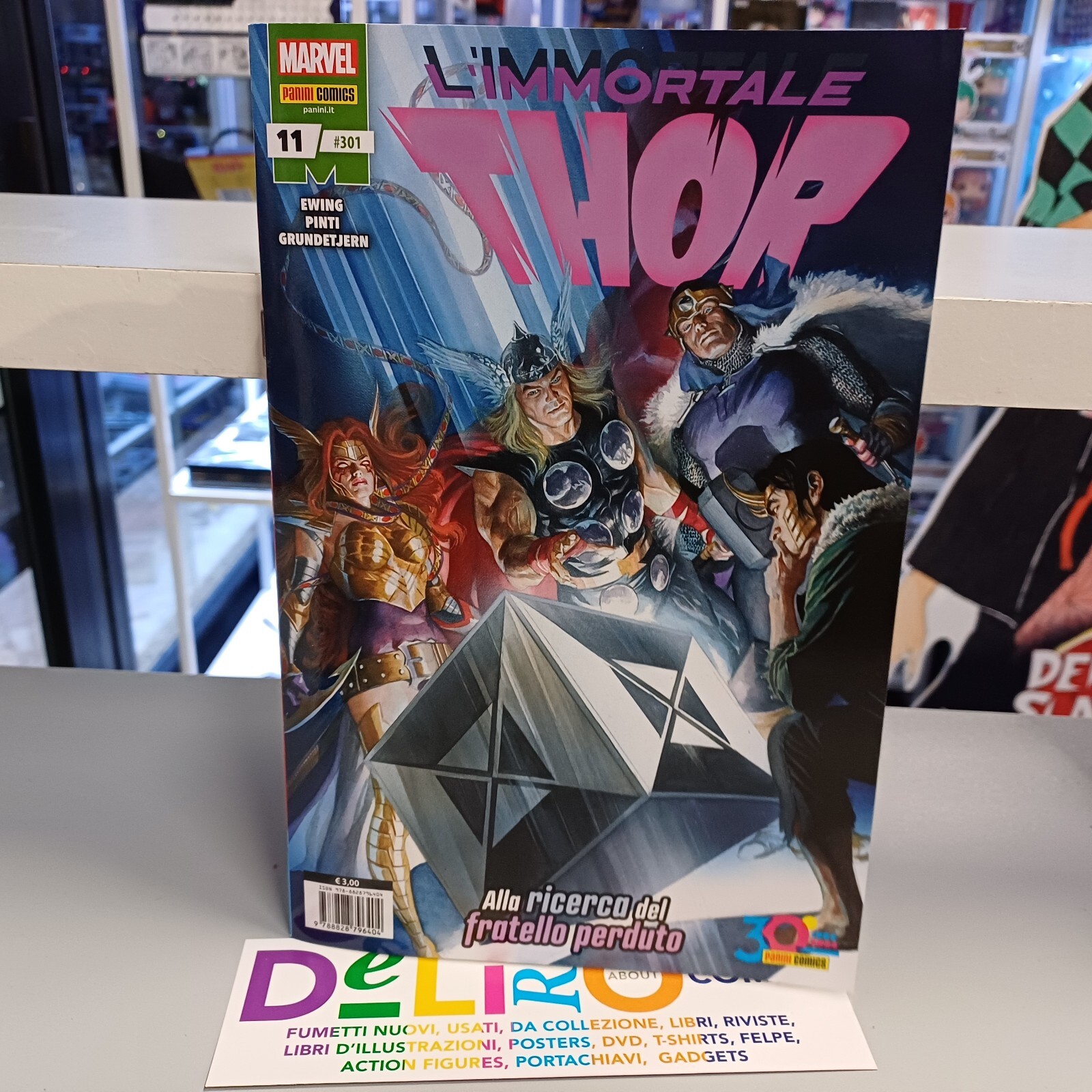 THOR N.301 - L'IMMORTALE THOR N.11 Ed.PANINI COMICS SCONTO 5%