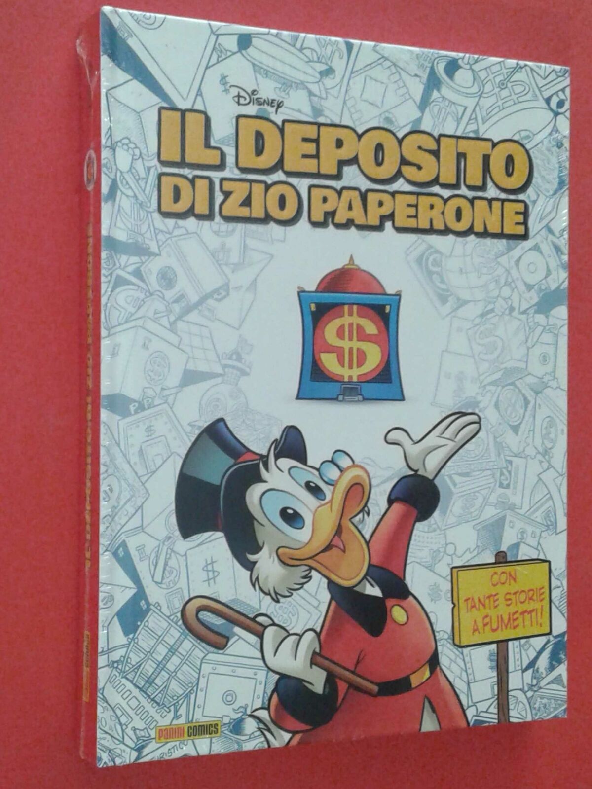 DISNEY- IL DEPOSITO DI ZIO PAPERONE- con tante storie a fumetti -CARTONATO SI...