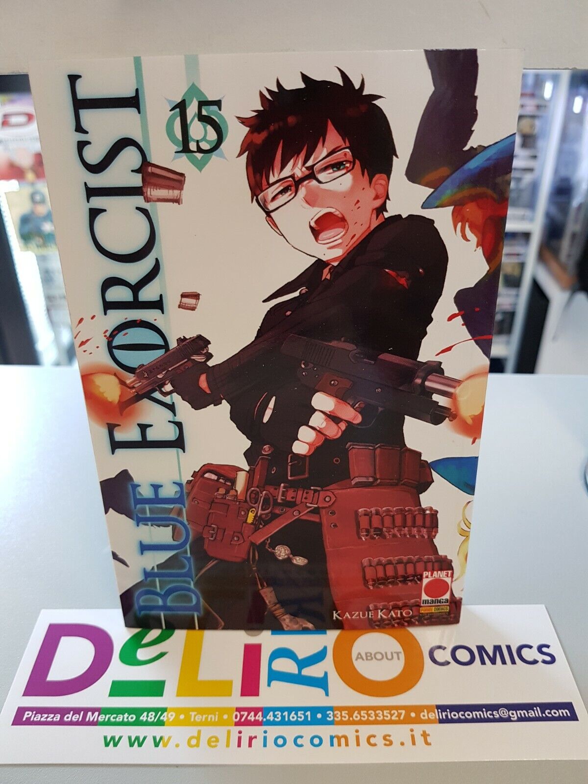 BLUE EXORCIST N.15 (PRIMA RISTAMPA) Ed.PLANET MANGA SCONTO 5%