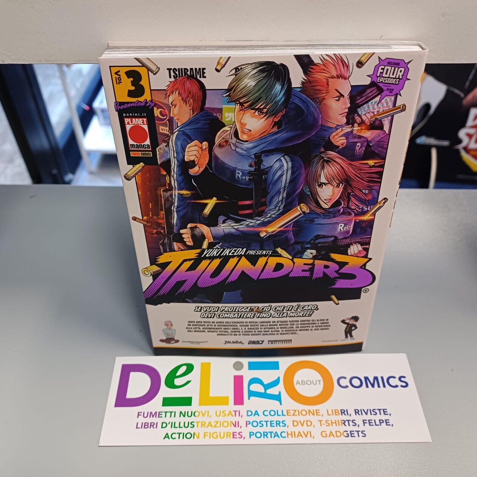 THUNDER3 N.3 Ed. PLANET MANGA SCONTO 5%