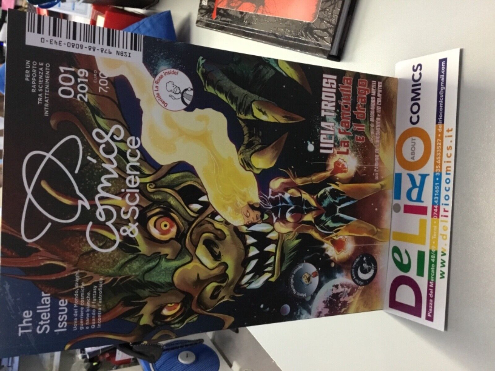 COMICS & SCIENCE N.1 2019 Ed.CNR SCONTO 10%