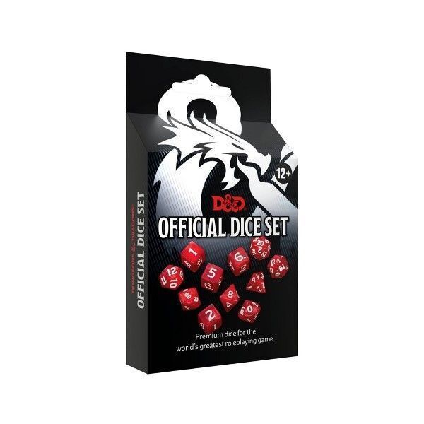 D&D Official dice set