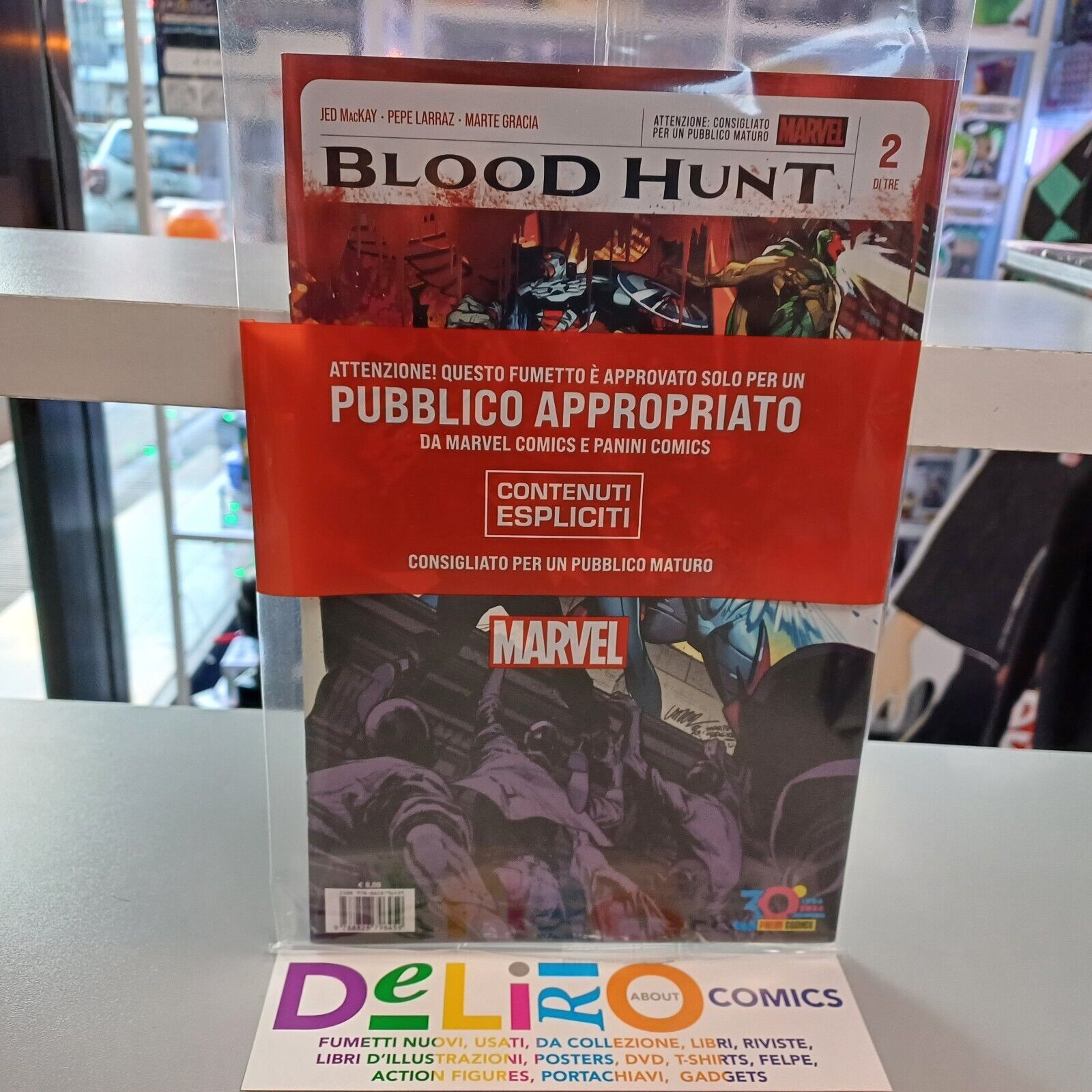 BLOOD HUNT N.2 RED BAND Ed. PANINI COMICS SCONTO 5%