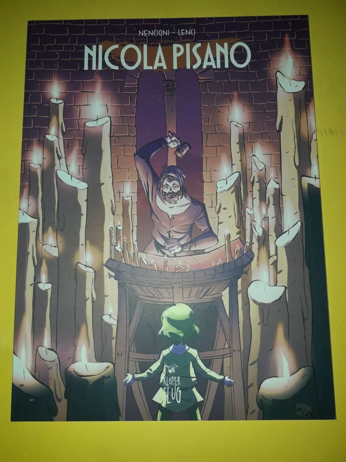 Nicola Pisano Volume Brossurato Nencioni Lenci Autografato