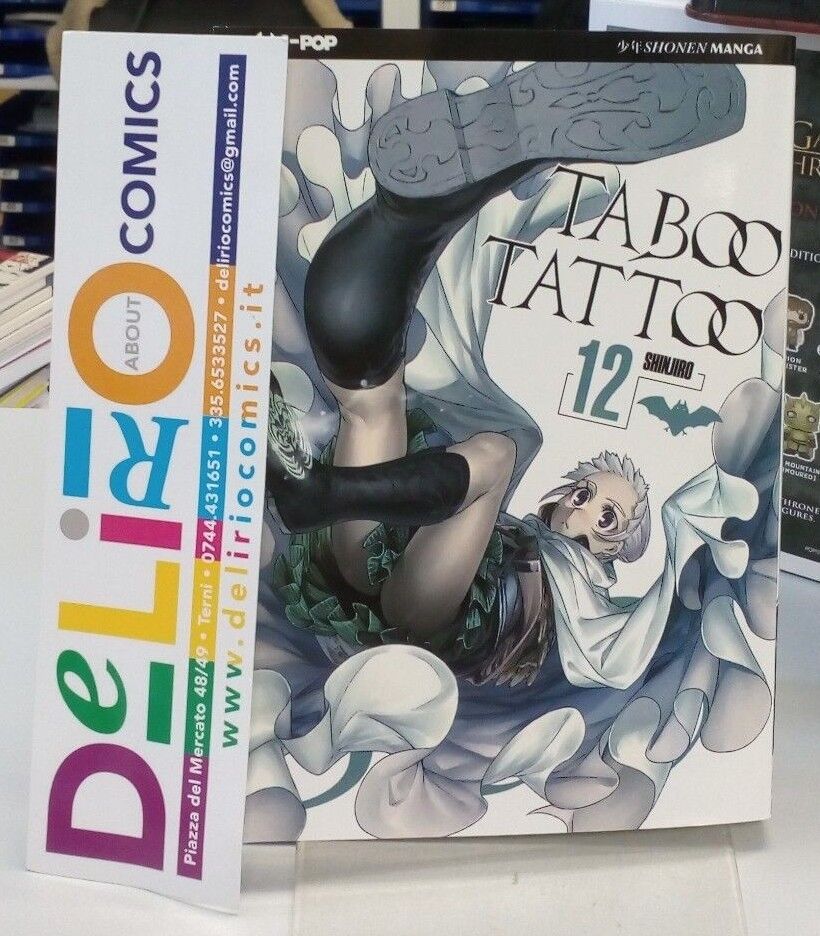 TABOO TATTOO N.12  Ed. J-POP SCONTO 5%