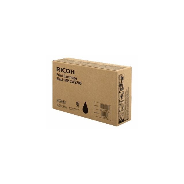 ORIGINALE RICOH AFICIO INK JET CW2200 NERO 841635 DA 200 ML AFICIO MP-CW2200SP