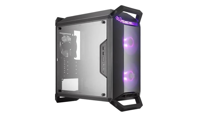 Cooler Master MasterBox Q300P Case Per PC 'Micro-ATX, Mini-ITX, RGB LED, Con Fin