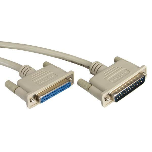 ROLINE RS232 Cable M - F 9 m cavo seriale (ROLINE RS232 Cable DB25-DB25. M/F. Be