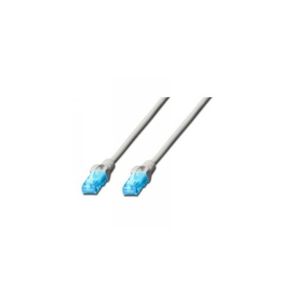 CAVO RETE DIGITUS CAT.5E UTP NON SCHERMATO GRIGIO 25cm