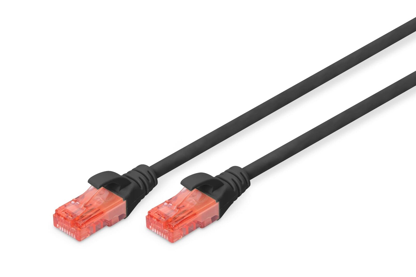 DIGITUS CAT 6 U-UTP Patch Cable, 0.25m, Network LAN DSL Ethernet Cable, LSZH, Co