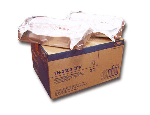Brother TN-3380 Twin cartuccia toner 2 pz Originale Nero