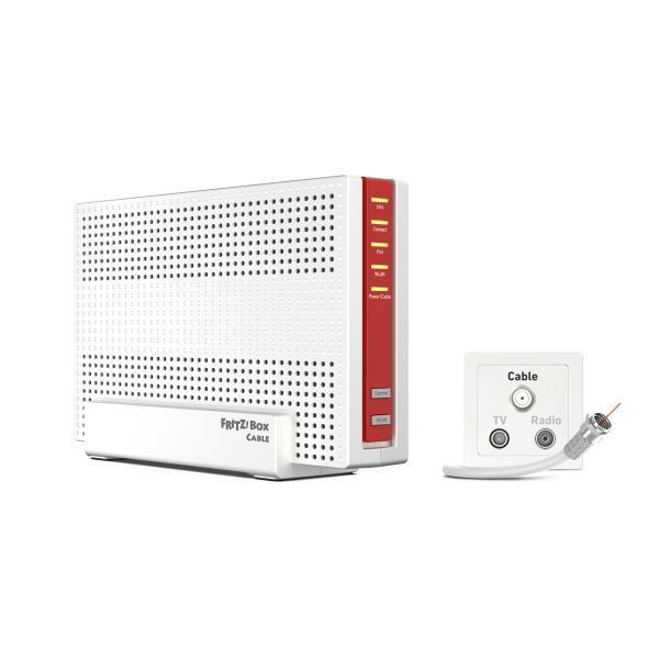 FRITZ!Box 6690 router wireless Gigabit Ethernet Dual-band [2.4 GHz/5 GHz] Bianco