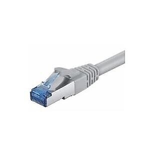 M-Cab CAT6a S-FTP 1.5m cavo di rete Grigio 15 m S/FTP S-STP (CAT6A SFTP RJ45 1.5