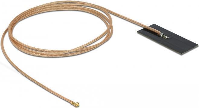 Delock WLAN 802.11 ac/ax/a/h/b/g/n antenna MHF I plug 05 - 12 dBi RG-178 1 m Mon
