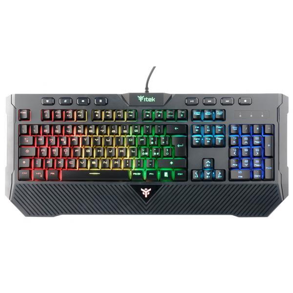 Itek TASTIERA GAMING Q11 RGB (ITKGMMQ11) NERO