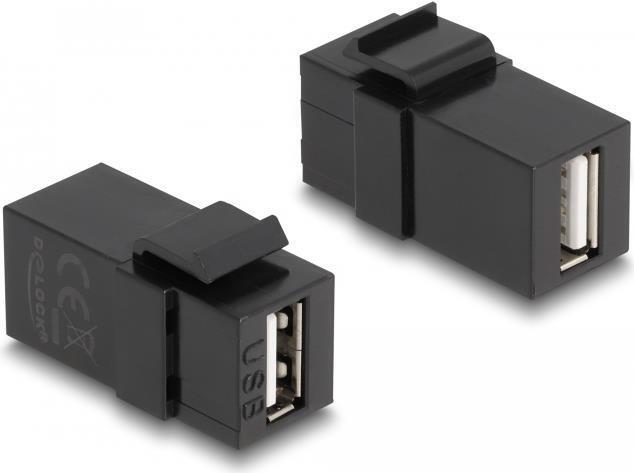 Anschlsse 2 x USB 2.0 Typ-A Buchse  Pinbelegung 11  Farbe schwarz  Zum Einbau in
