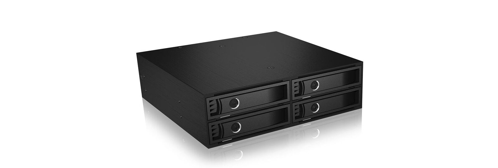 Fr 4x 25" SATA/SAS HDD/SSD  Festplatten Bauhhe bis 15 mm  Robustes Industriedesi