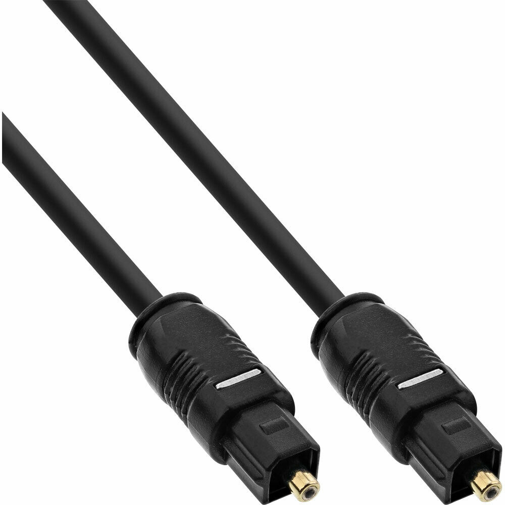 INL InLine® Cavo Audio Toslink maschio / maschio, 1m, nero