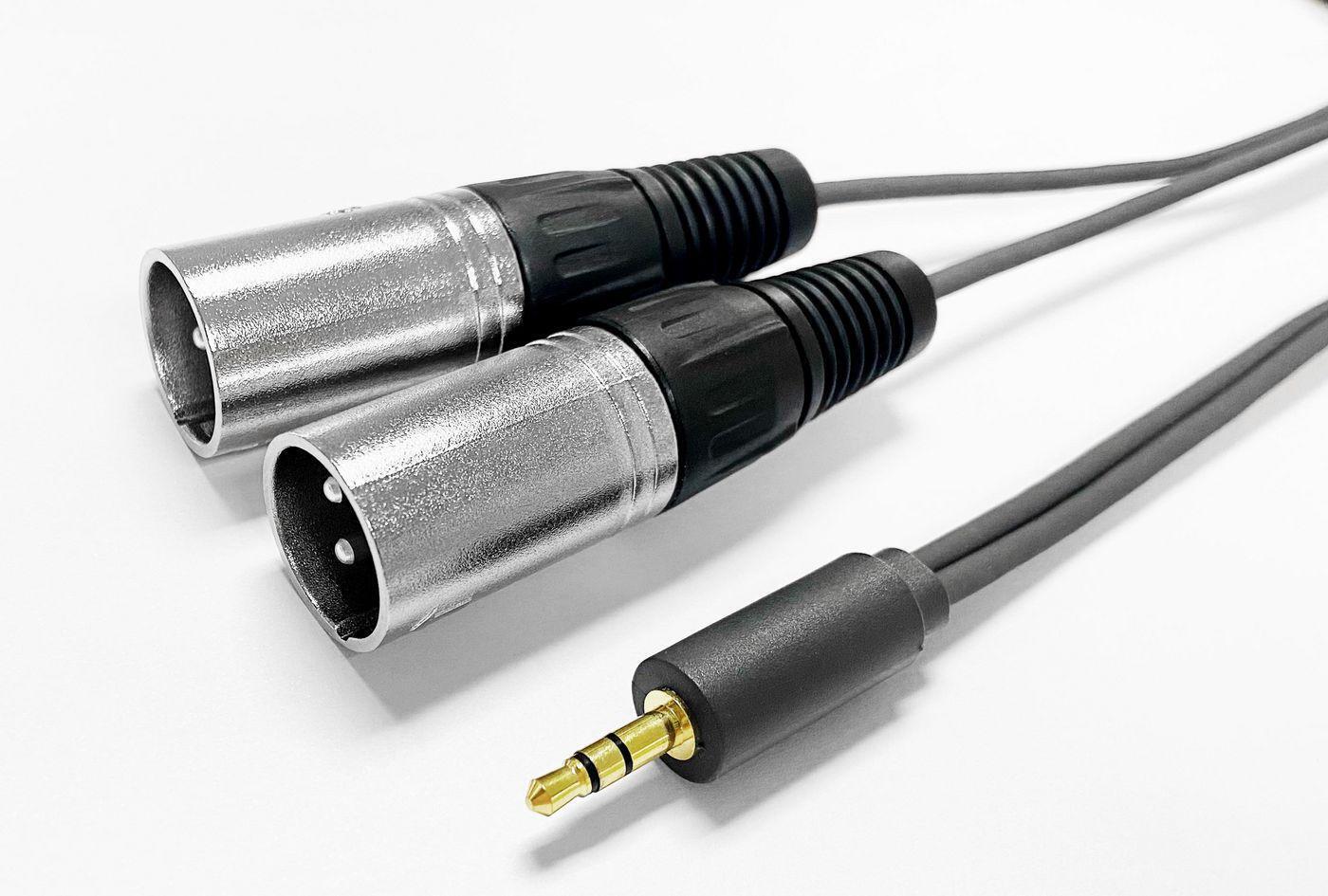 Vivolink PROMJXLRS15 cavo audio 15 m 3.5mm 2 x XLR Nero (3.5MM CABLE to 2 x XLR