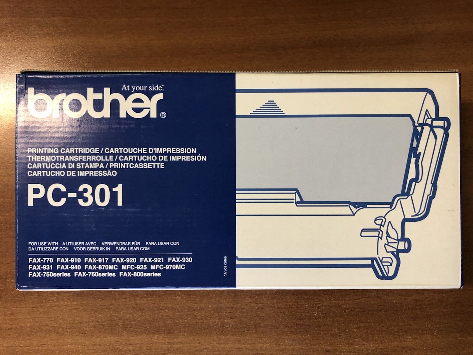 BROTHER PC-301 CARTUCCIA STAMPA ORIGINALE  FAX-750/760/770/800/910/920/930/940