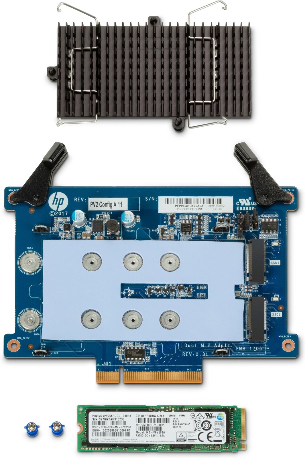 HP Z Turbo Drive 2TB TLC Z8 G4 SSD Kit (HP Z TURBO DRIVE 2TB SSD PCIE)