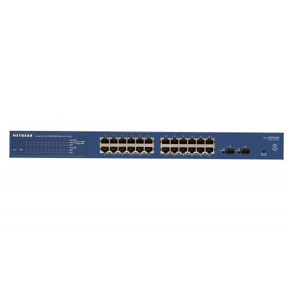 Netgear ProSAFE GS724Tv4 Gestito L3 Gigabit Ethernet (10/100/1000) Blu