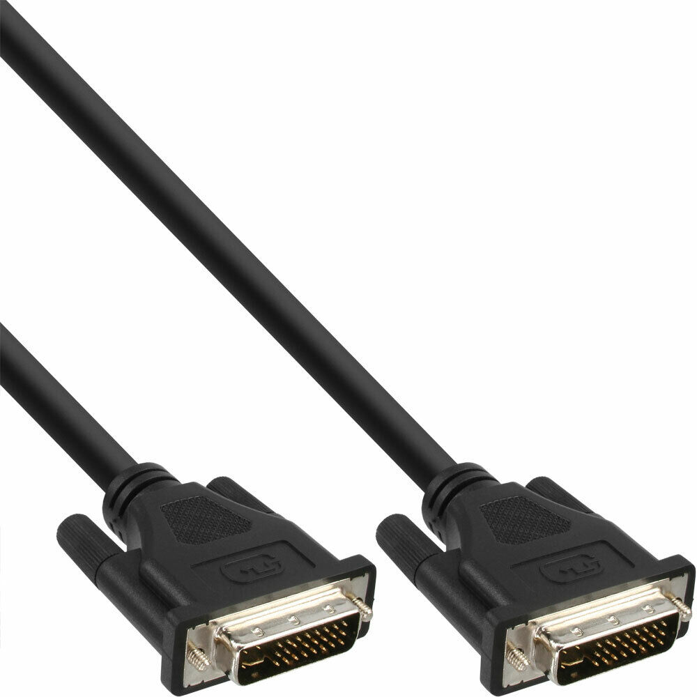 INL InLine® Cavo DVI-I 24+5 maschio / maschio, 1,8m, Digital/Analog, Dual Link,