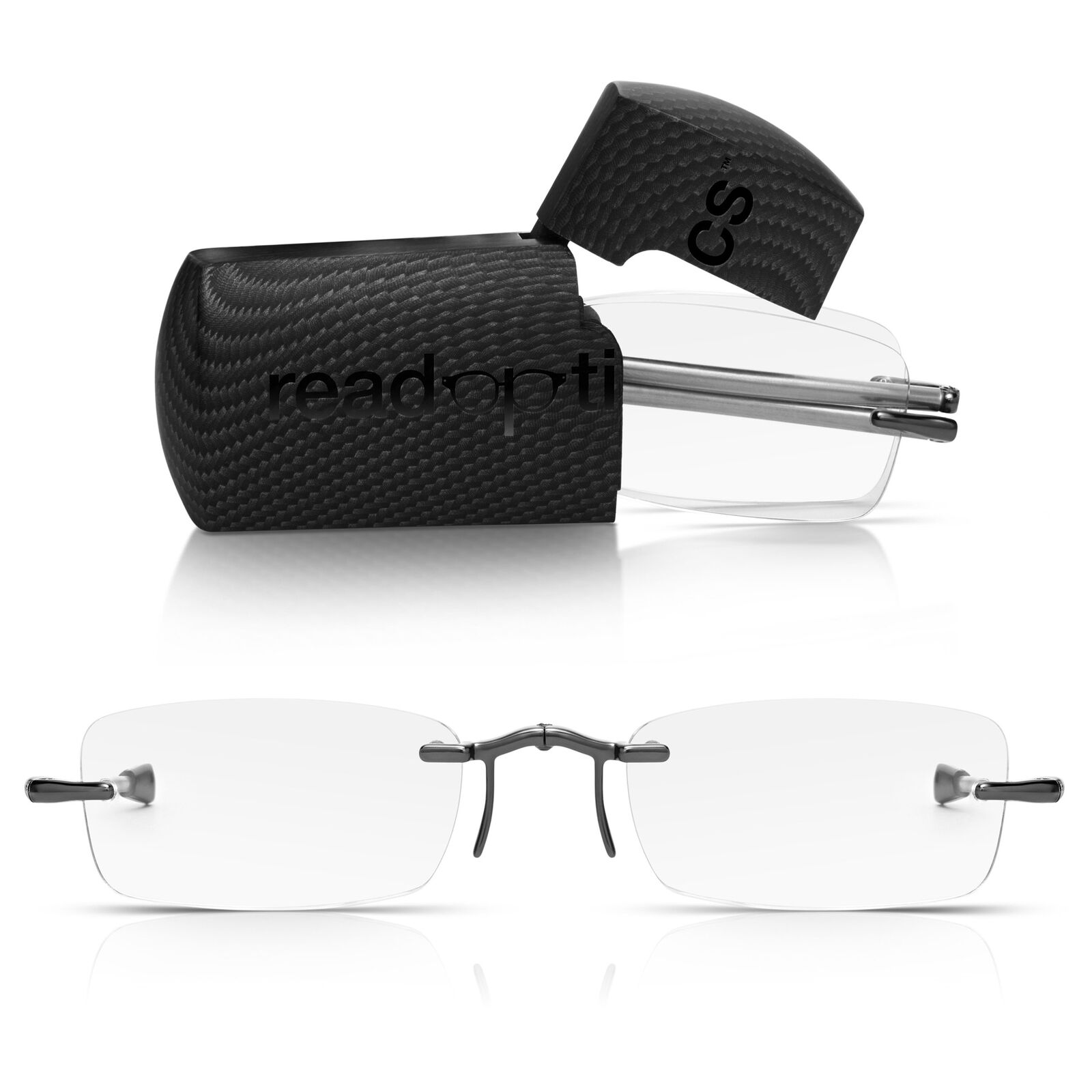 Read Optics Occhiali da lettura pieghevoli e compatti, occhiali (O7v)