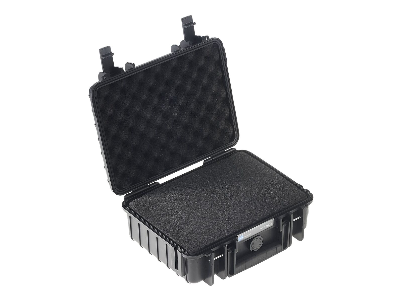 B&W outdoor.case Type 1000 Hard case polypropylene black polypropylene 1000/B/SI