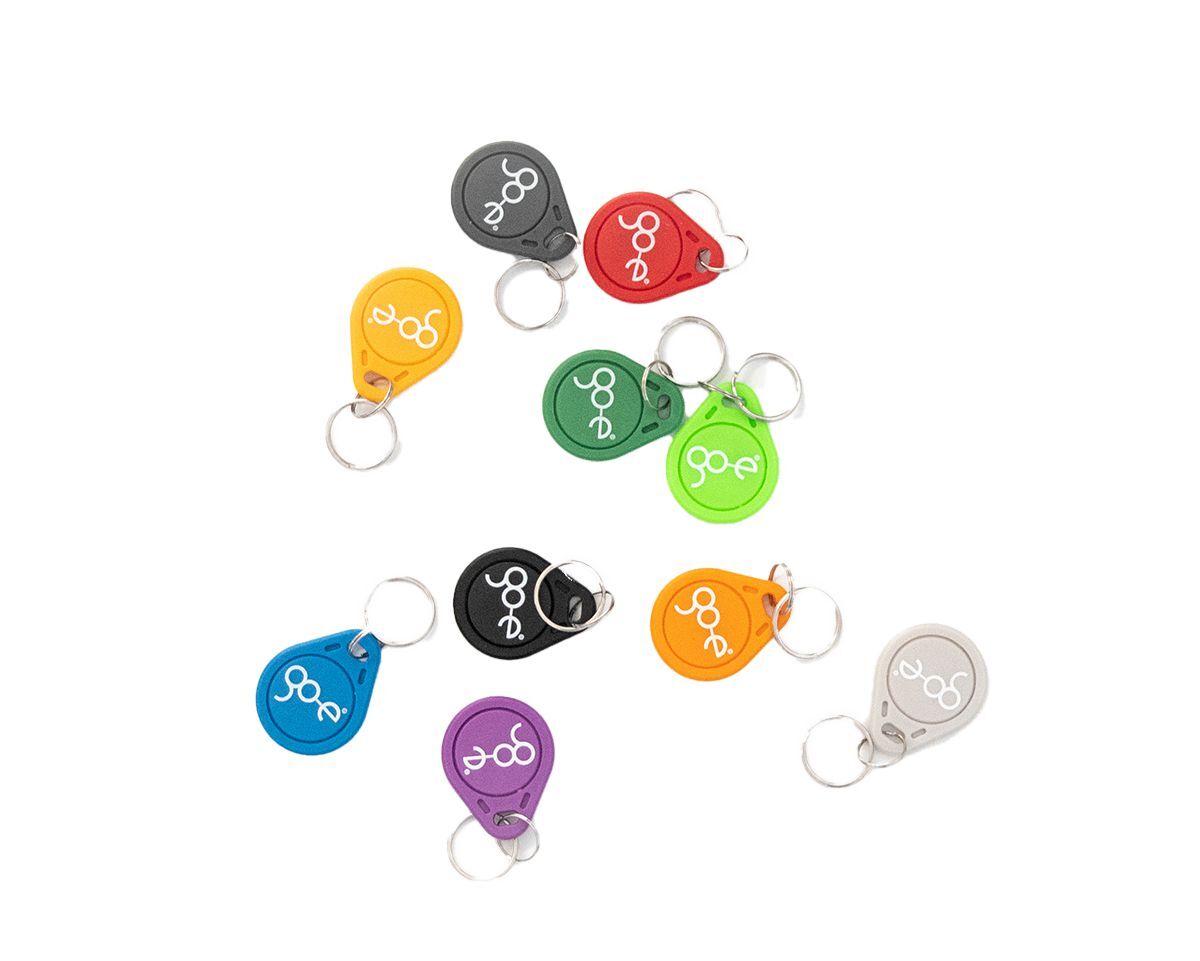 Confezione da 10 etichette RFID go-e per go-eCharger