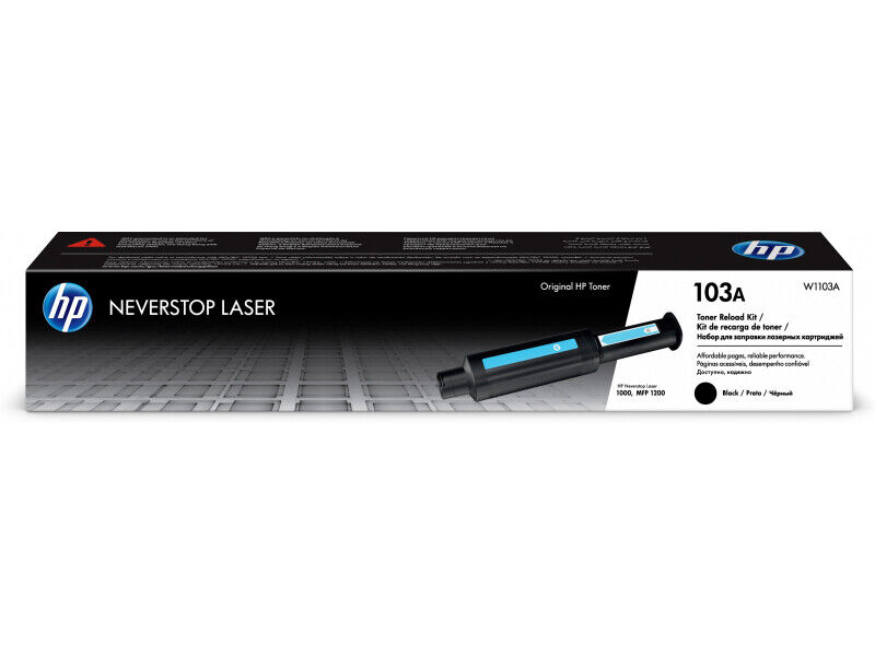 HP 103A RELOAD KIT - NOIR - RECHARGE DE TONER - POUR NEVERSTOP 1001 1202 NEVERST