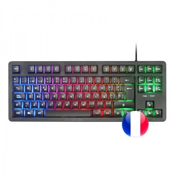 CLAVIER GAMER MARS GAMING MK023 RGB (NOIR)