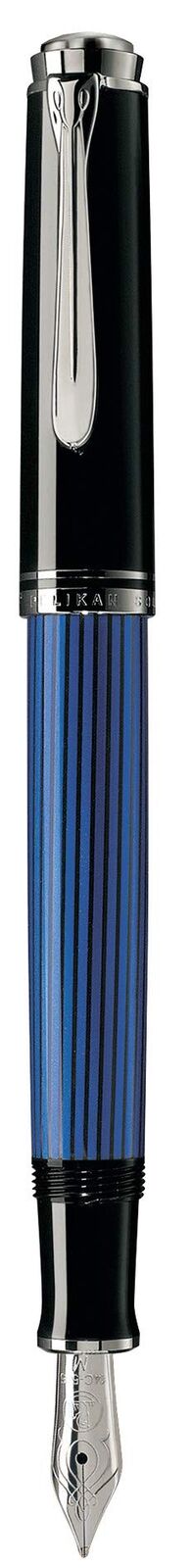 Pelikan Fountain Pen Souverän M405 - Black & Blue - B