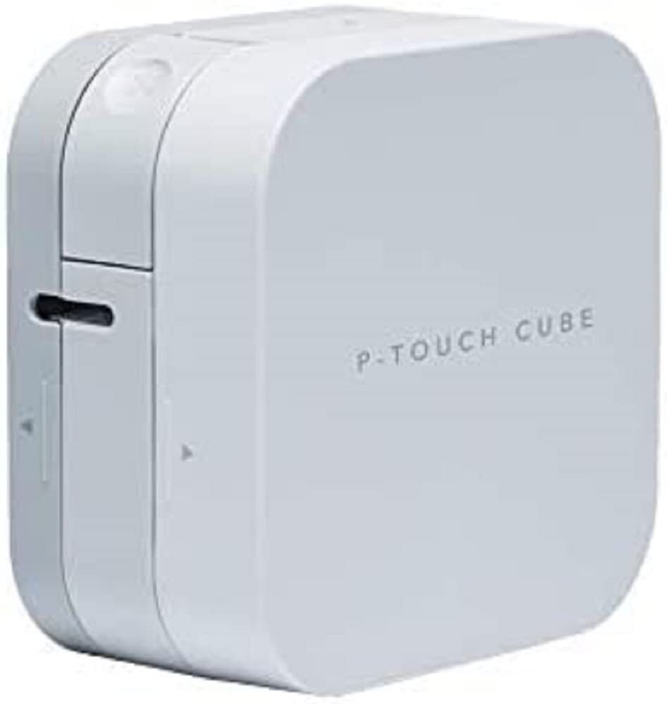BROTHER PT-P300BT Label Maker, Bluetooth, P-Touch 'CUBE' Label Printer, Portable