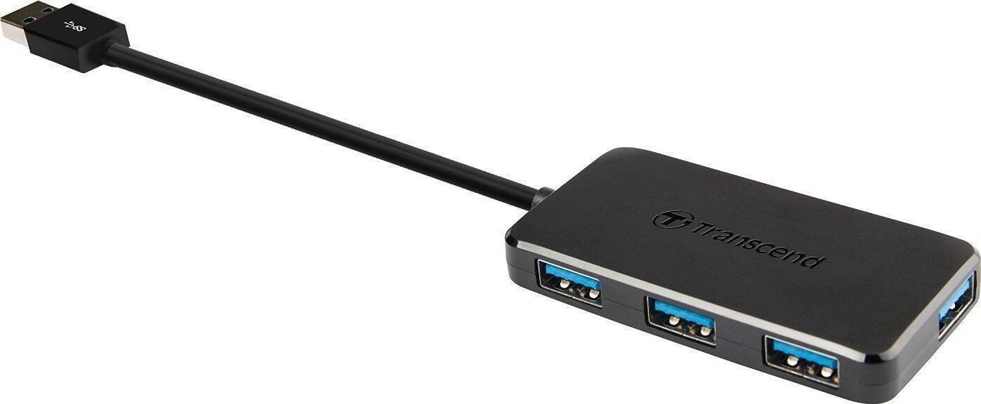 Transcend HUB2 Nero (USB3.0 4-PORT HUB - IN)