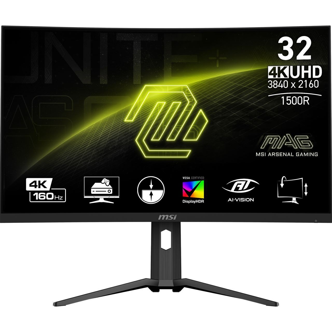 MSI 32" (813 cm)TFT MSI OPTIX G321CUPDE GAMING - Schermo piatto (TFT/LCD) - 32"