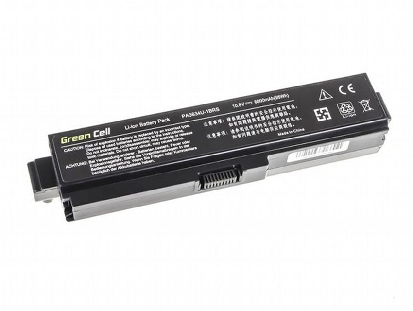 Batteria Green Cell TOSHIBA Satellite C650 C660 L650D L750 - 8800mAh
