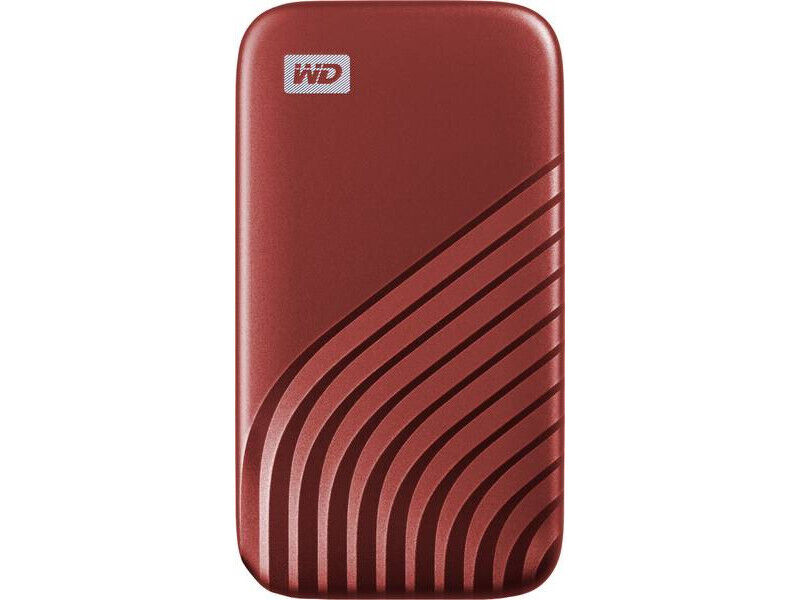 Western Digital My Passport 2 TB Rosso (WD My Passport SSD WDBAGF0020BRD - SSD -