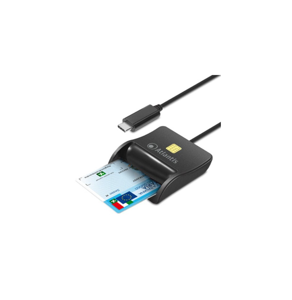 LETTORE ATLANTIS P005-SMARTCR-C SMART CARD reader per CNS/CRS/TS firma digitale