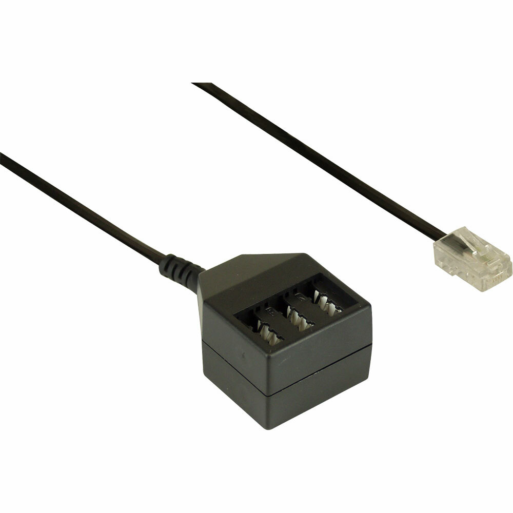 INL InLine® Cavo adattatore RJ45 M a TAE NFN Dose, 20cm
