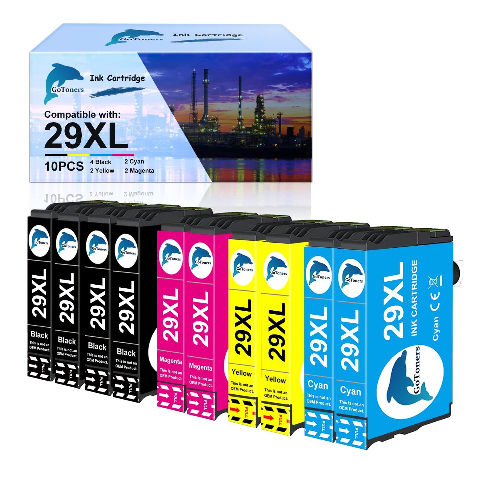 GoToners 29XL Cartucce di ricambio per Epson 29 XL per Epson Expression Home ...