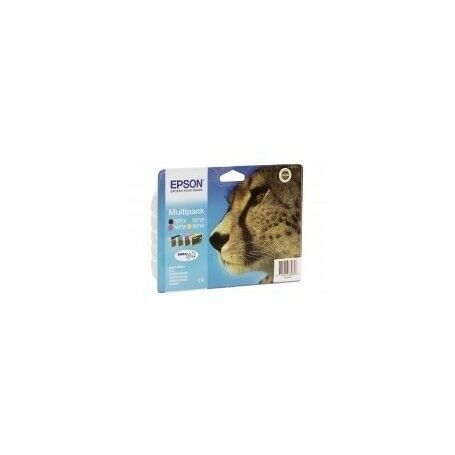 Epson Serie Ghepardo T0715 Multipack 4 Cartucce Inchiostro Originale
