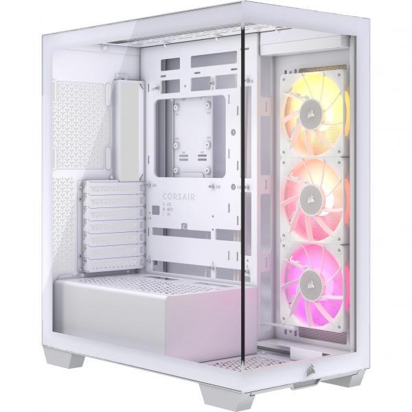 Corsair iCUE LINK 3500X RGB Midi Tower Bianco (CORSAIR 3500X ICUE RGB MID CASE W